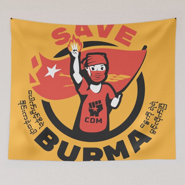 Item preview, Save Burma! designed and sold by AlefYodhAlef.