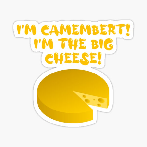 The Big Cheese, Carry On Film Humour Sticker