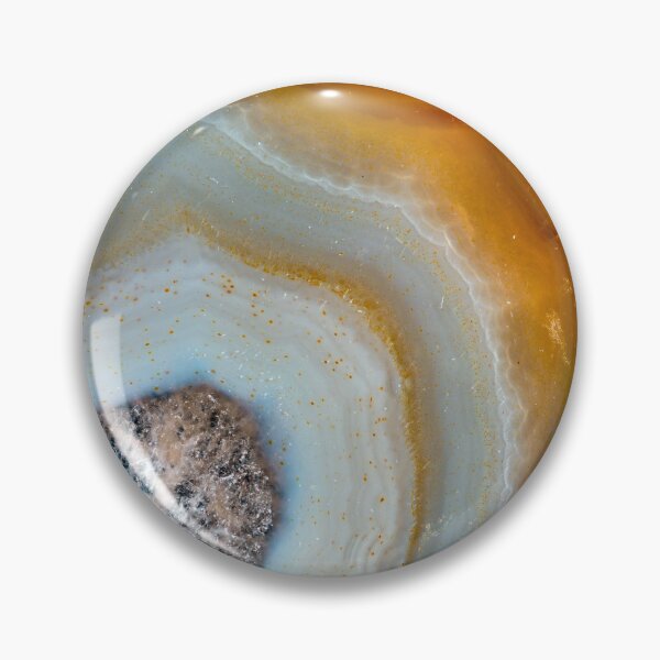 Item preview, Natural colored caramel agate slice designed and sold by Roger Porter Photography.