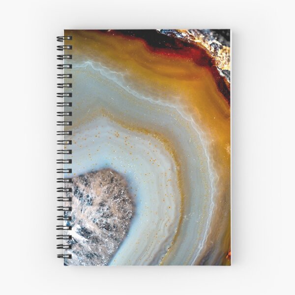 Item preview, Natural colored caramel agate slice designed and sold by Roger Porter Photography.