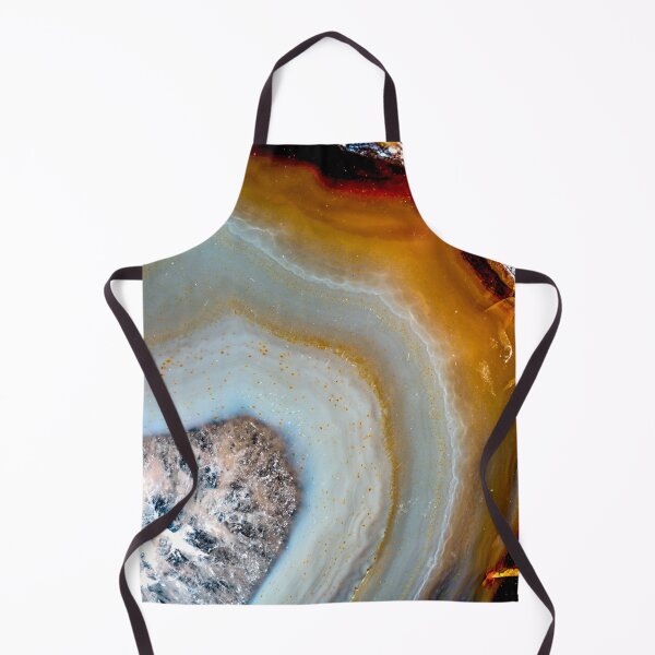 Item preview, Natural colored caramel agate slice designed and sold by Roger Porter Photography.