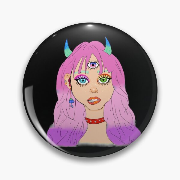 Item preview, Three-eyed Devil Girl designed and sold by alopez225.