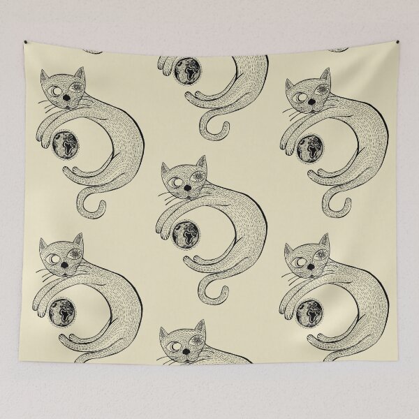 Item preview, The Universe is a Cat designed and sold by Graograman.