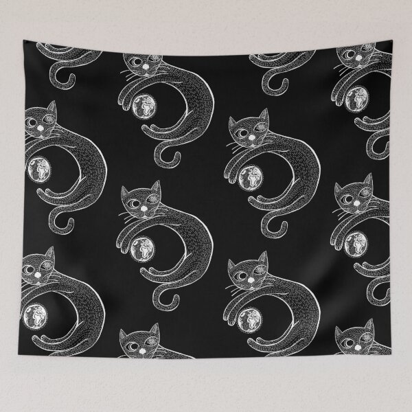 Item preview, The Universe is a Cat (White) designed and sold by Graograman.