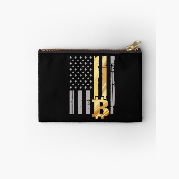 Item preview, Bitcoin USA Flag - Cryptocurrency Digital Currency To The Moon  designed and sold by Dressed For  Duty.