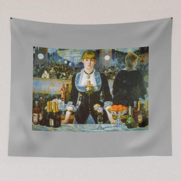 Aperçu de l'œuvre Un bar dans les Folies Bergère Manet créée et vendue par Bimsbums.