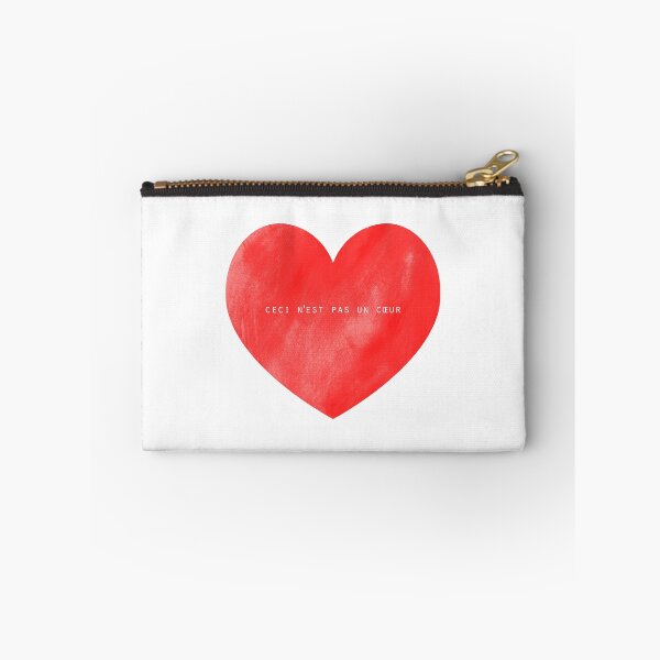 Item preview, Ceci n'est pas un coeur (This is not a heart) designed and sold by about:blank Shop.