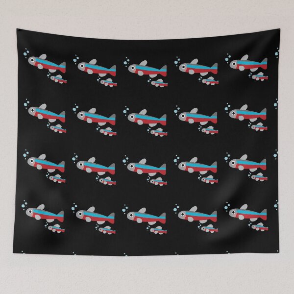 Item preview, Neon Tetras Life is great  designed and sold by MinimalTag.