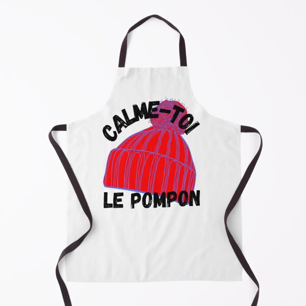 Item preview, Calme-toi le pompon - French Slang Quebec designed and sold by Sansmalice.