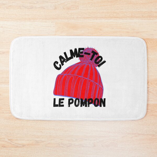 Item preview, Calme-toi le pompon - French Slang Quebec designed and sold by Sansmalice.