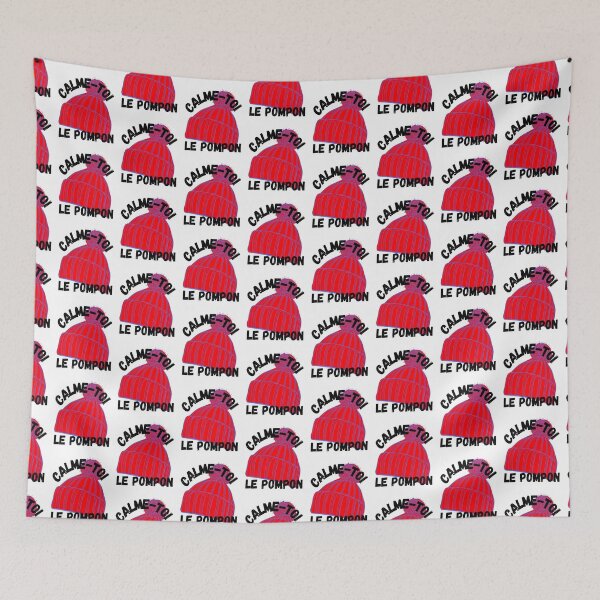 Item preview, Calme-toi le pompon - French Slang Quebec designed and sold by Sansmalice.
