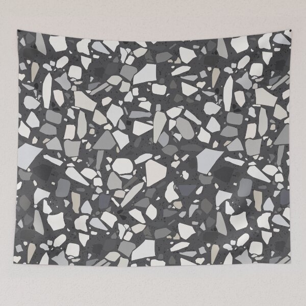 Item preview, Terrazzo Pattern, Dark Grey designed and sold by keitei-chan.