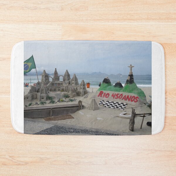 Item preview, Rio Brazil, Ipanema Beach, Copacabana Beach, Sand Sculpture, 450th Rio Anniversary  designed and sold by StrongJourneys.