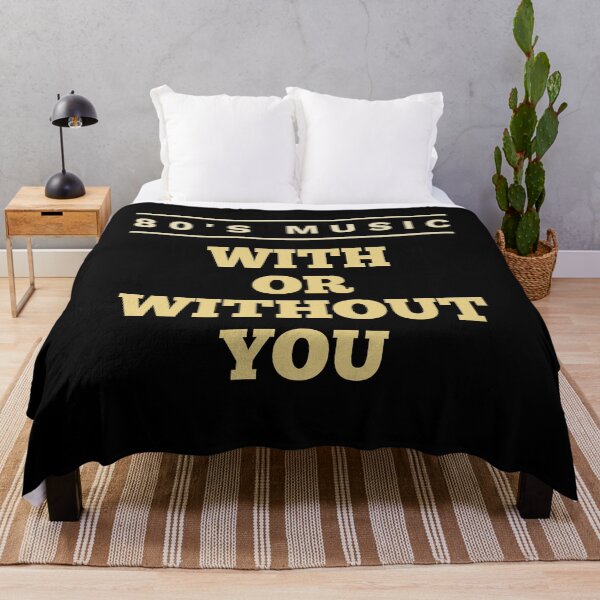 Item preview, 1980's Music. With or without you. designed and sold by efenem.