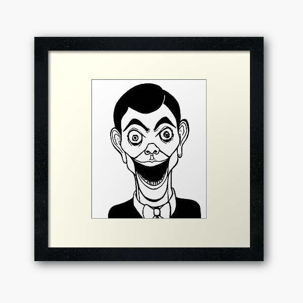 Night of the Living Dummy Framed Art Print