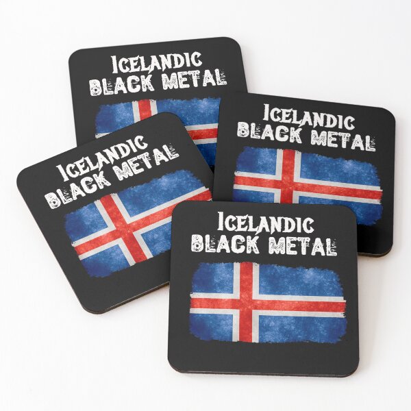 Item preview, Icelandic Black Metal Band Death Heavy Iceland designed and sold by MetalApocalypse.