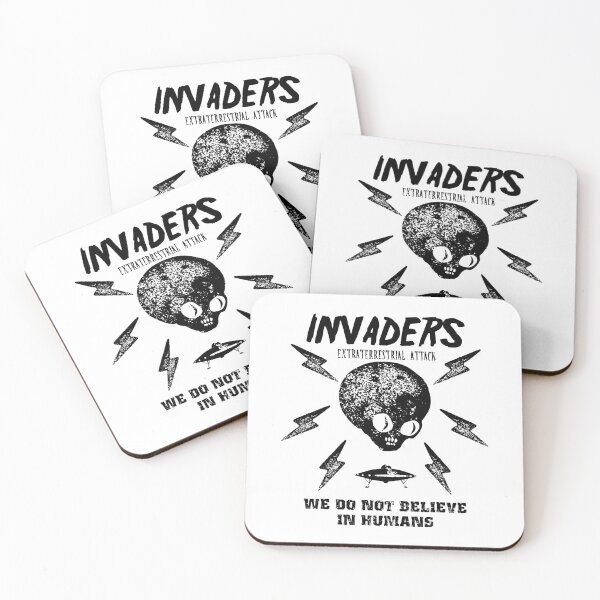 Item preview, Invaders I want believe designed and sold by Yes-Monkey.