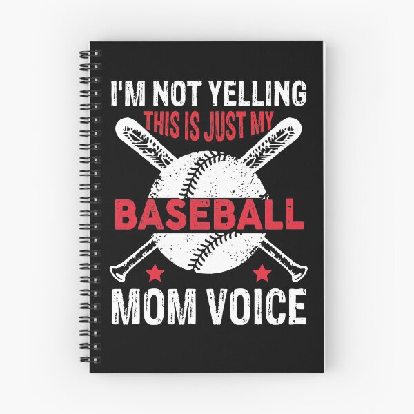 Item preview, I'm not yelling this is just my baseball mom voice funny designed and sold by Theobsessed01.