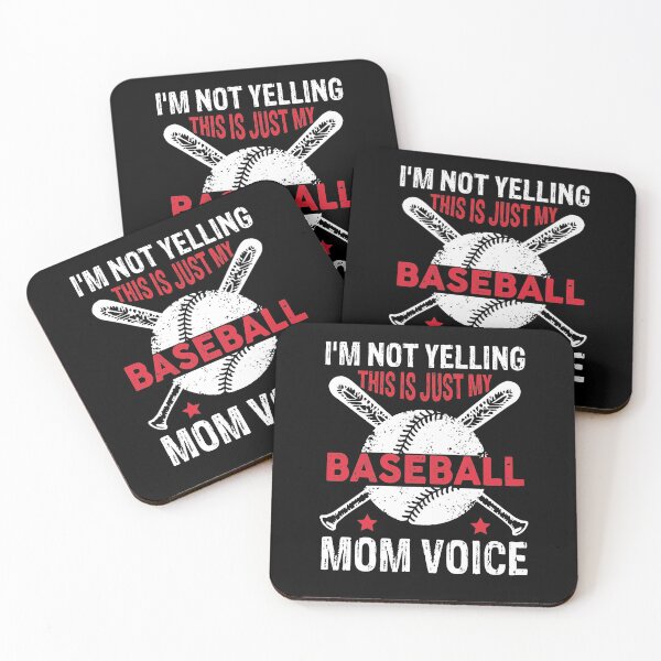 Item preview, I'm not yelling this is just my baseball mom voice funny designed and sold by Theobsessed01.