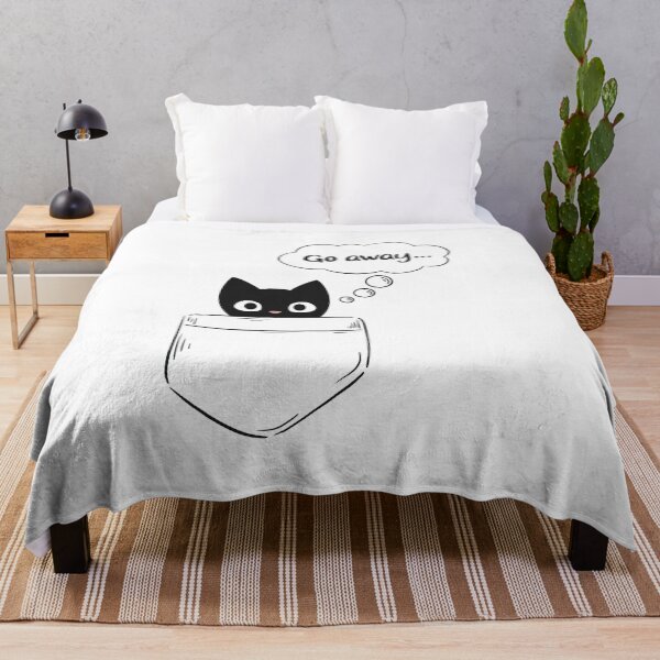 Item preview, Black Cat In Pocket designed and sold by CutiPiStudios.