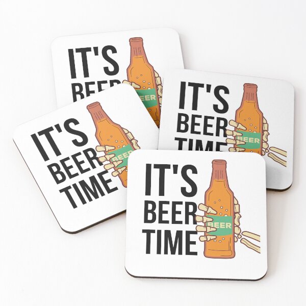 Item preview, It's Beer Time designed and sold by PinkPandaPress.