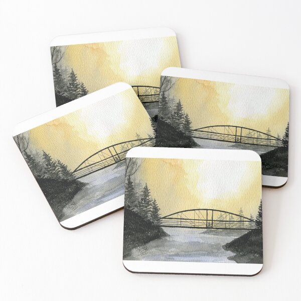 Item preview, Bridge at Sunset designed and sold by Taphath Foose Artist.