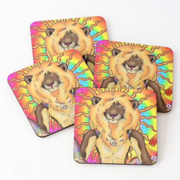 Item preview, Psychedelic lion  designed and sold by KatyChristoff.