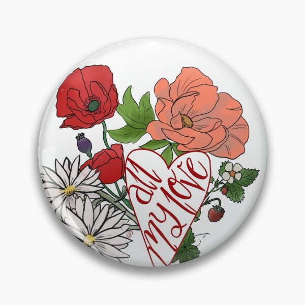 Item preview, Blooming Loveheart designed and sold by becks-specs.