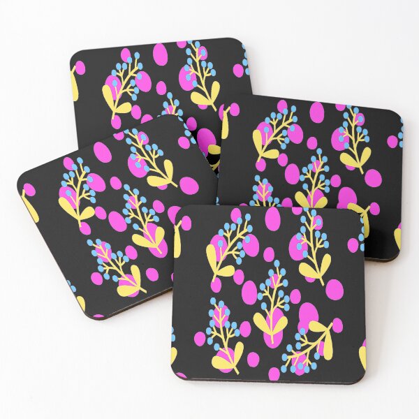 Item preview, Botanical Boho Abstract Pattern, Flowers and Dots, nr3, Inspired by Nature Floral Design designed and sold by Adri Barnard.