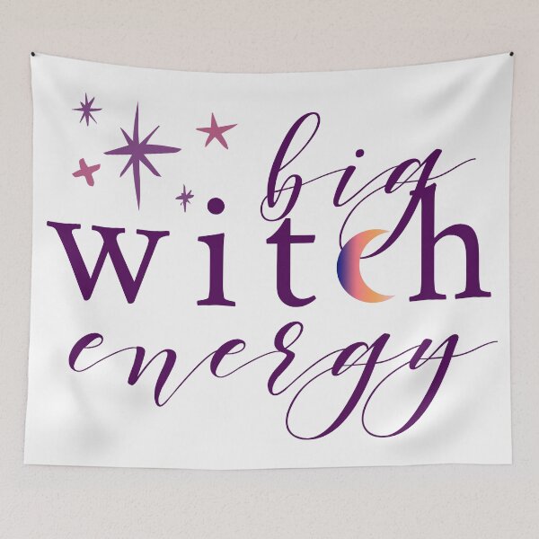 Item preview, Big witch energy designed and sold by lovelifeletter.
