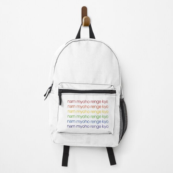 Item preview, Nam Myoho Renge Kyo Rainbow Typography  designed and sold by wordznart.
