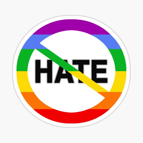 Item preview, No Hate designed and sold by AtheistBecause.