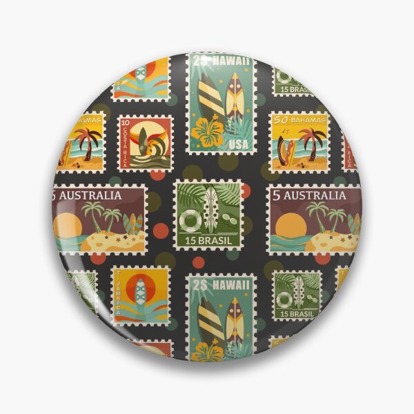 Item preview, Surfing the World Stamp Collection  designed and sold by Simplulina.