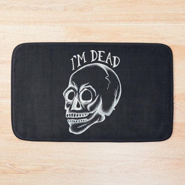 Item preview, Moonlight Retro Skull - I'm Dead designed and sold by The White Bat.