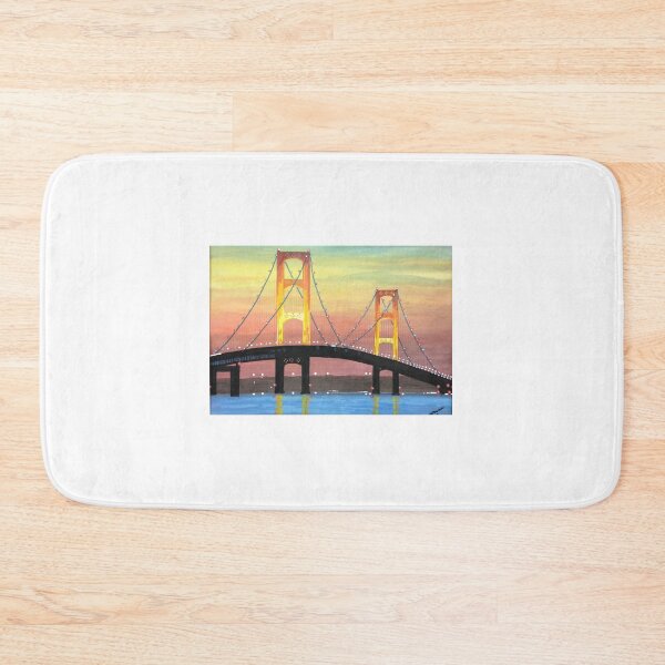Item preview, Mackinaw bridge  designed and sold by Ronald Mastrogiovanni.