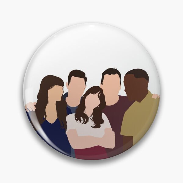 Item preview, The New Girl cast designed and sold by Abbie's Prints.