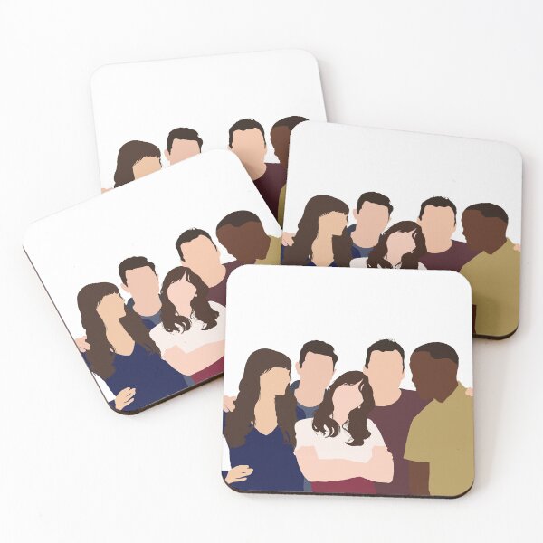 Item preview, The New Girl cast designed and sold by Abbie's Prints.