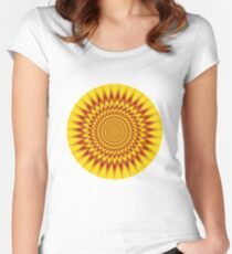 HYPNOTIC VIBES Fitted Scoop T-Shirt