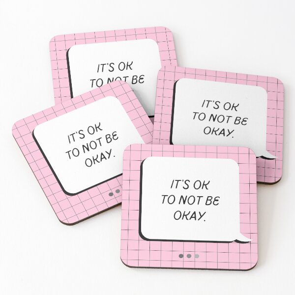 Item preview, It's Ok to not be okay. designed and sold by Dua Emran.