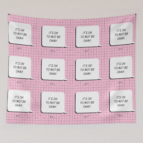 Item preview, It's Ok to not be okay. designed and sold by Dua Emran.