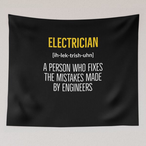 Item preview, Electrician Funny Definition designed and sold by AwesomeWorld1.