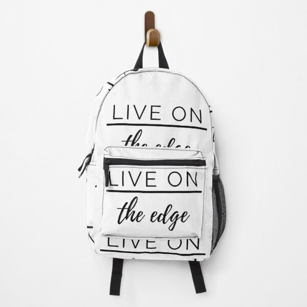 Item preview, Live on the edge - Motivational quotes designed and sold by GaterStitch.