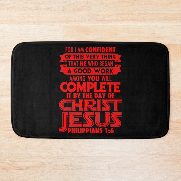 Item preview, Philippians 1:6 designed and sold by plushism.