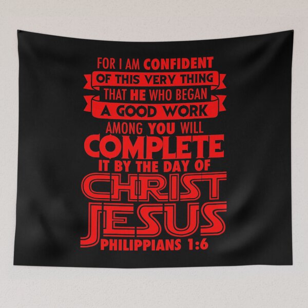 Item preview, Philippians 1:6 designed and sold by plushism.