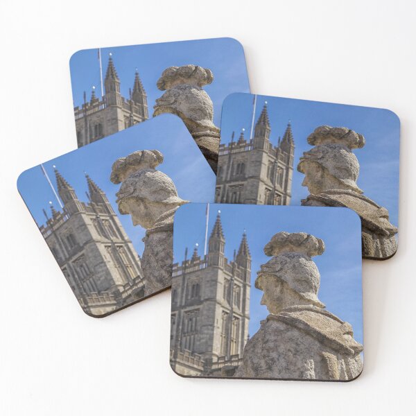 Item preview, Roman statue at the Roman baths in Bath designed and sold by Photopat.