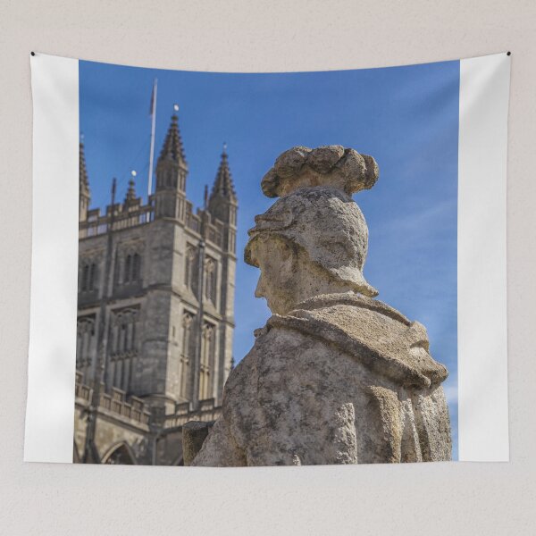 Item preview, Roman statue at the Roman baths in Bath designed and sold by Photopat.