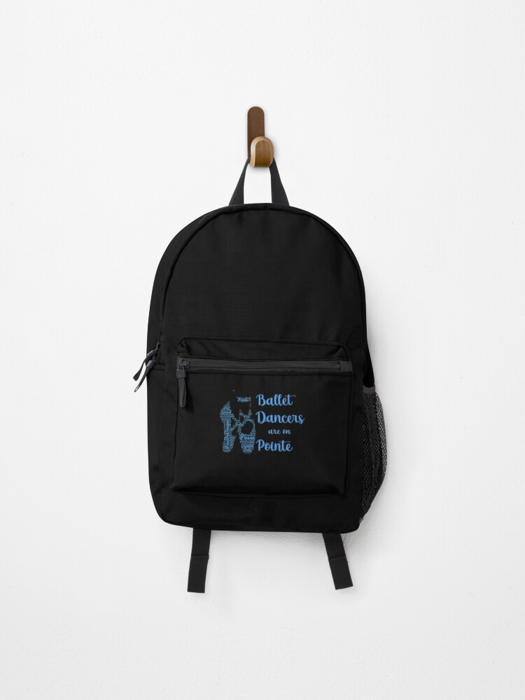 Thumbnail 1 of 3, Backpack, Ballet Dancers are on Pointe designed and sold by RosieRiggs.