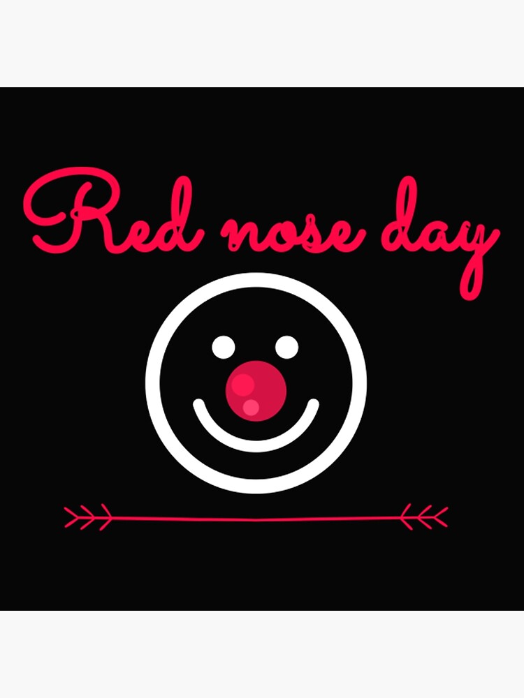 "Red nose design" Poster for Sale by prietolindhp Redbubble