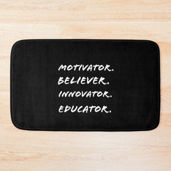 Item preview, Motivator Believer Innovator Educator designed and sold by AwesomeWorld1.