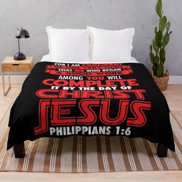 Item preview, Philippians 1:6 designed and sold by plushism.